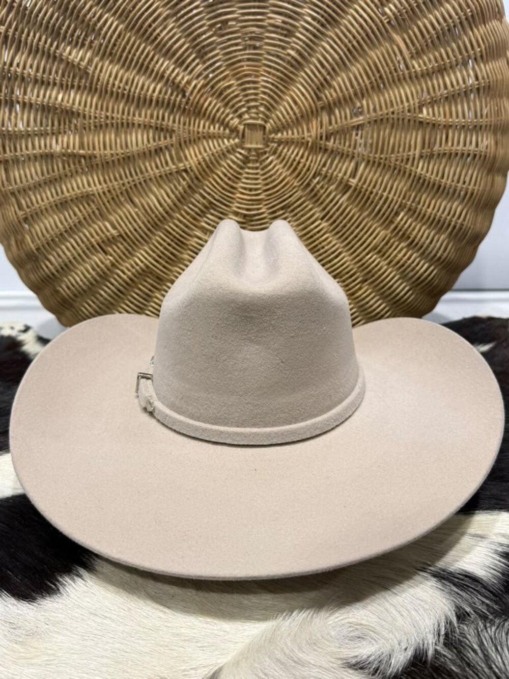 Justin Laredo 3X Silverbelly Wool Cowboy Hat 6 7/8 - Picture 3 of 5